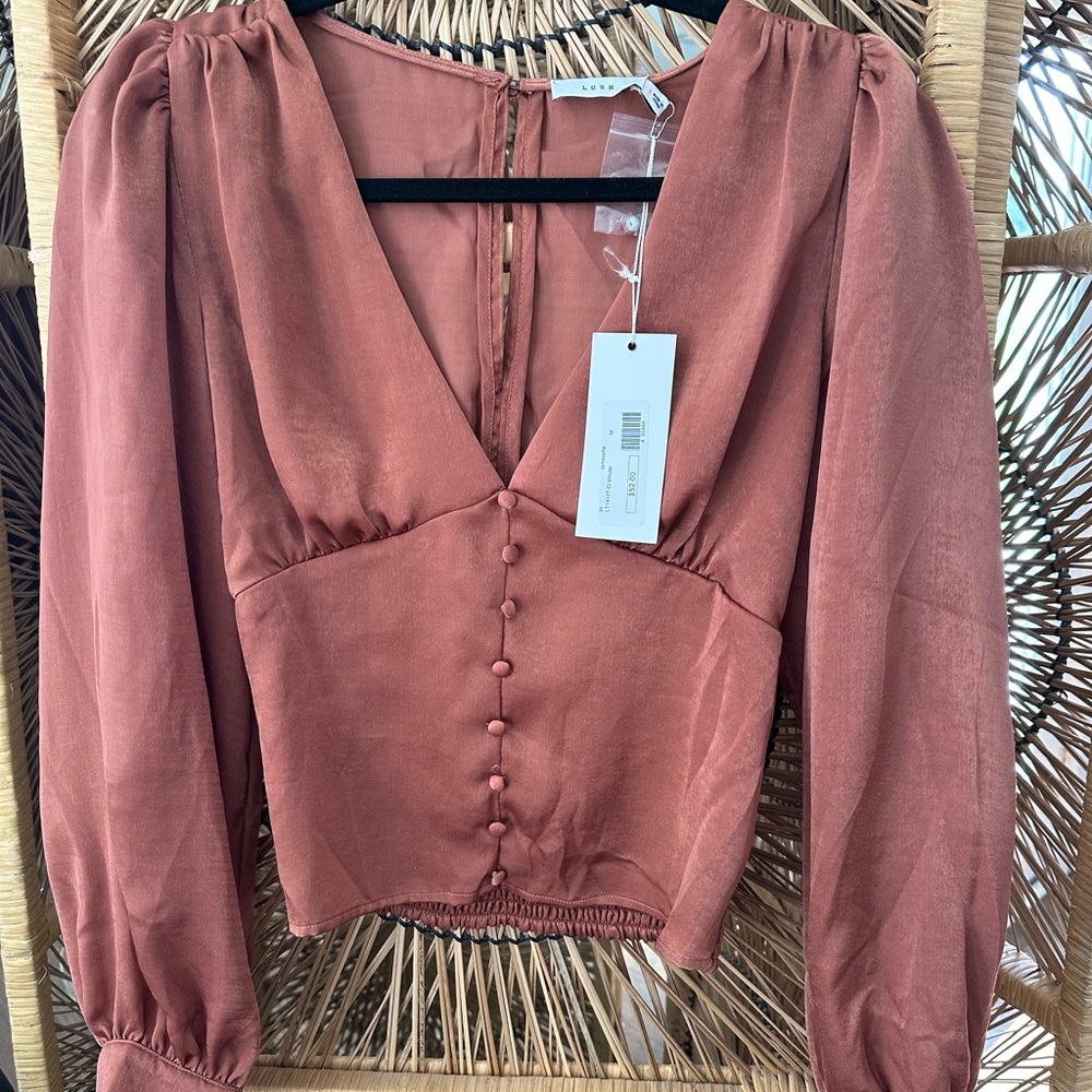 Rust Blouse